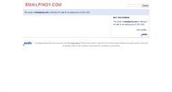 Desktop Screenshot of emailpinoy.com